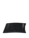 Staud Rectangular Shoulder Bag Detachable Strap In Black