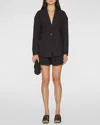 Staud Cole Blazer In Black In Black