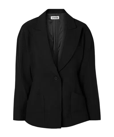 Staud Cole Suit Jacket In Black