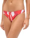 Staud Coto Bikini Bottom In Red