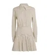 STAUD COTTON-BLEND ROCCO MINI DRESS