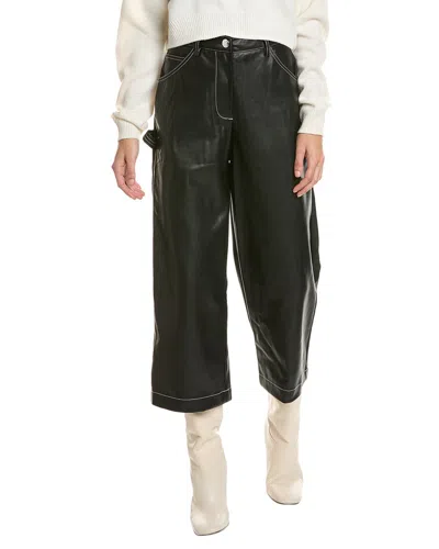 Staud Cropped Domino Pant In Black