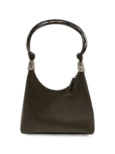 Staud Cuff Shoulder Bag In Brown