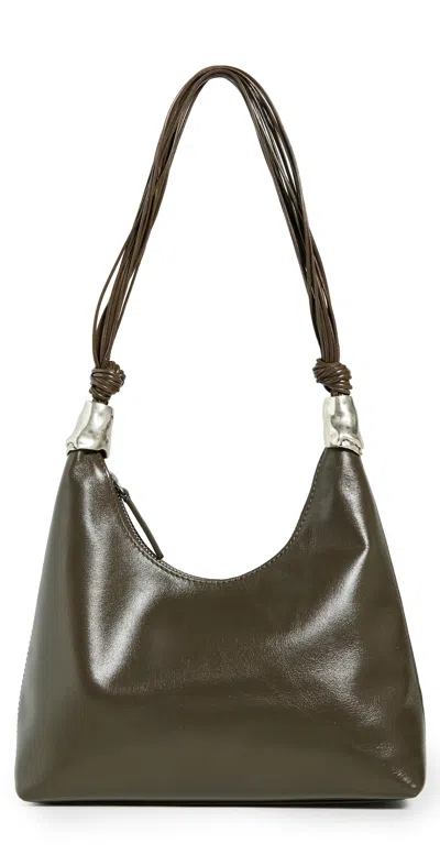 Staud Cuff Shoulder Bag Truffle In Brown