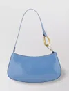 Staud Curved Glossy Top Handle Shoulder Bag