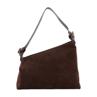 Staud Dani Shoulder Bag  Brown