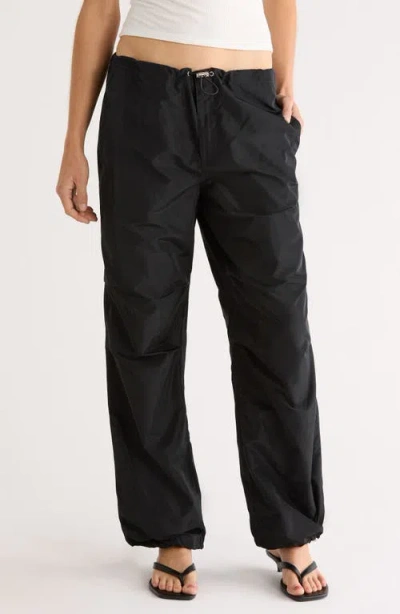 STAUD STAUD DASH CINCHED TAFFETA PANTS