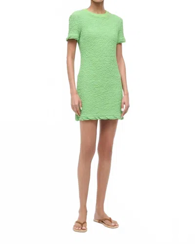 Staud Delia Dress In Sprout In Green