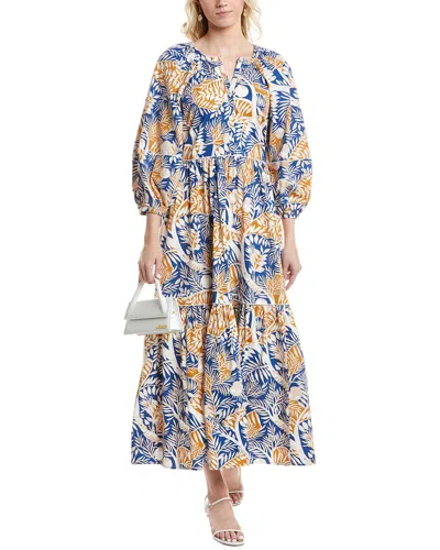 Staud Demi Tiered Midi Dress