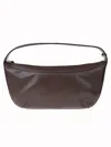 Staud Demy Leather Shoulder Bag With Adjustable Strap