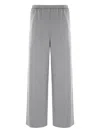 Staud Denali Straight-leg Trousers In Gray