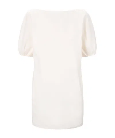 Staud Didi Mini Dress In White