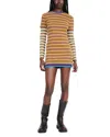 Staud Dillon Dress In Multi