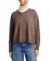 Staud Doris Cashmere Sweater In Brown