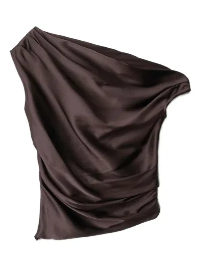 Staud Draped Asymmetric Top