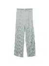 Staud Drawstring Trousers In Blue