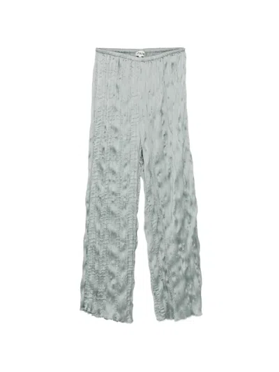 Staud Drawstring Trousers In Blue