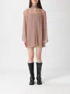 Staud Dress  Woman Color Beige In Brown