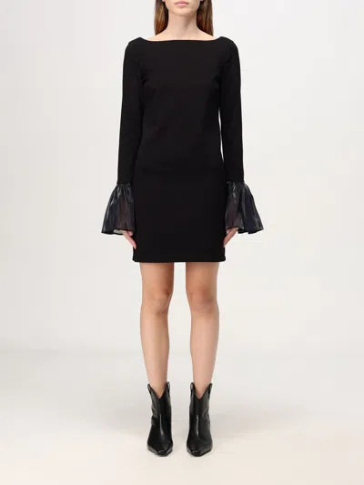 STAUD DRESS STAUD WOMAN COLOR BLACK,420507002
