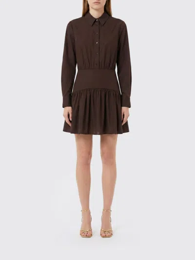 Staud Dress Woman Color Brown