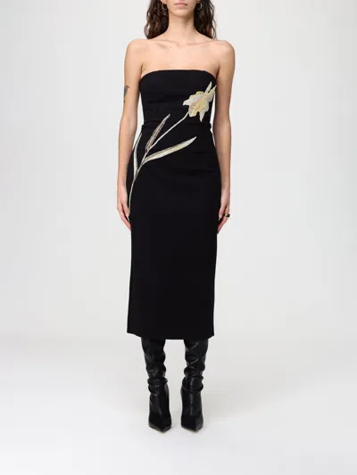 Staud Dress  Woman Color Violet In Black