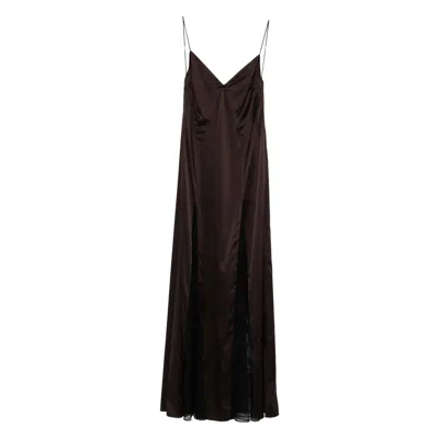 STAUD DRESSES BROWN, BLACK