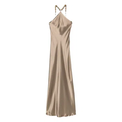 Staud Dresses In Neutral