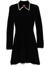 Staud Dujour Minidress In Black