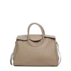 Staud Dune Leather Maude Carryall With Structured Silhouette