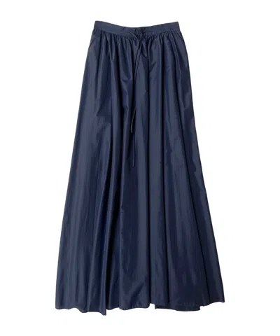 Staud Skirt With Logo In Blue