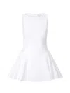 Staud Elegant Mini Dress For Women In White