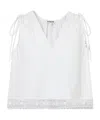 Staud Elena Vest In White