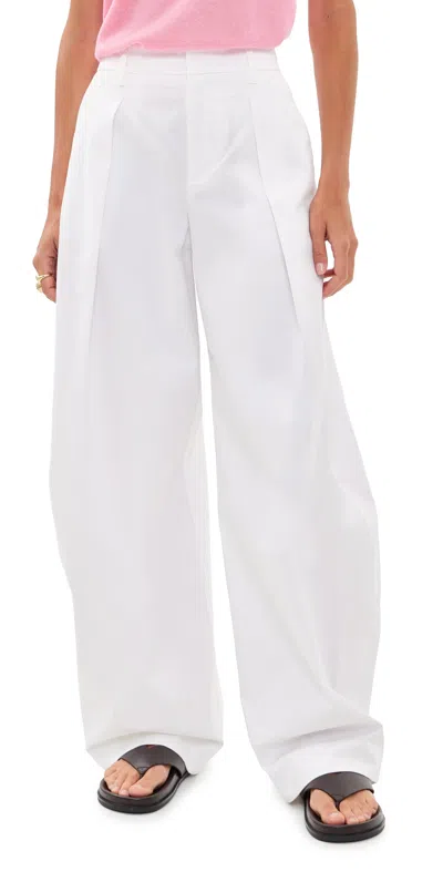 Staud Elias Pants White