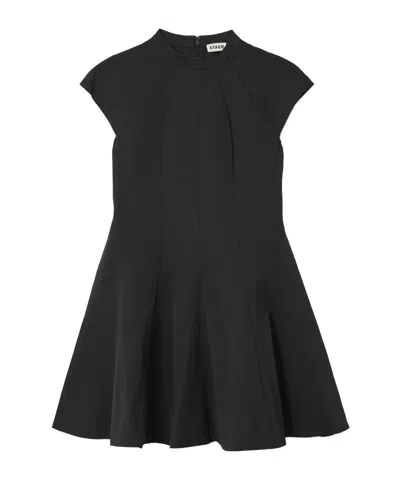 Staud Ellie Mini Dress In Black