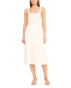 Staud Ellison Dress In Ecru