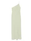Staud Elodie Dress In Light Green.