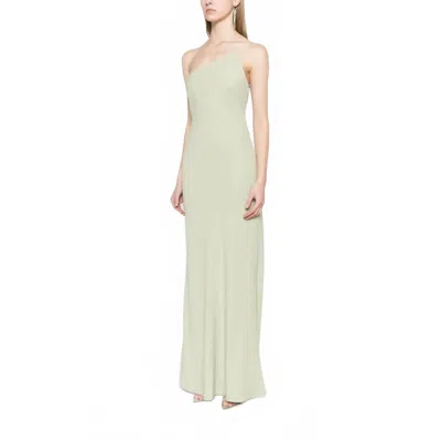 STAUD ELODIE MAXI DRESS IN PALE JADE