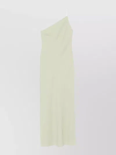Staud Elodie One Shoulder Maxi Dress In Neutral