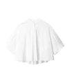Staud Enzo Pleated Blouse In White