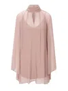 Staud Esther Mini Dress In Taupe In Pattern