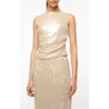 Staud Off-white Eton Tank Top In Beige