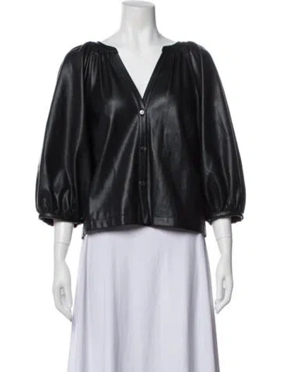 Pre-owned Staud Evening Jacket In Black