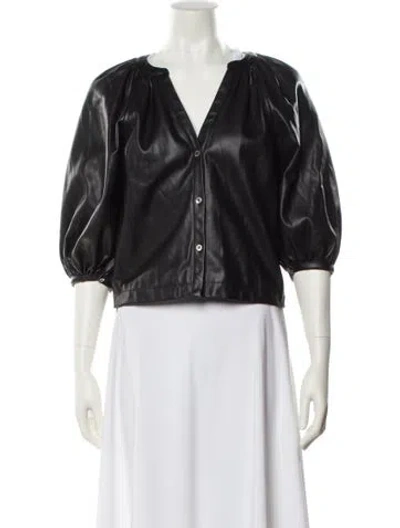 Pre-owned Staud Evening Jacket In Black