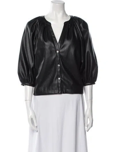 Pre-owned Staud Evening Jacket In Black