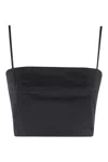 Staud Black Federico Camisole In Blk Black