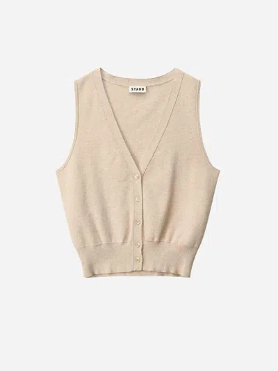 STAUD STAUD FICUS KNITTED VEST