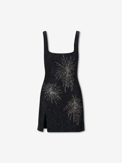 Staud Firework Dress In Black