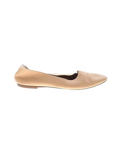 Pre-owned Staud Flats In Gold