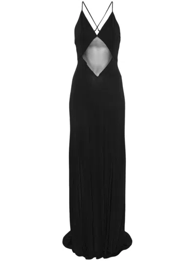 Staud Fleur Dress In Black