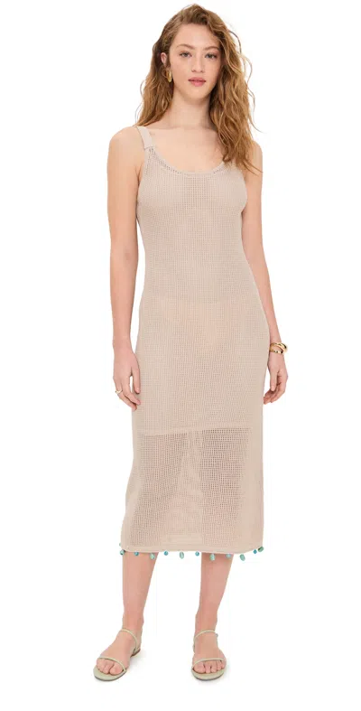 Staud Floria Dress Natural